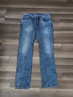Buffalo David Bitton Blue Denim Jeans Size 32 X 34